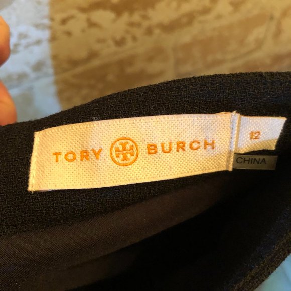 EUC Wool Tory Burch Pencil Skirt - Size 12 - Picture 3 of 6